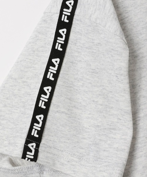 GLOBAL WORK（グローバルワーク）の「FILAコラボ/BIGT半袖/310067（Tシャツ/カットソー・キッズ・ブラック/ブルー/杢グレー/ホワイト・130cm/140cm/150cm/160cm）」の6枚目の写真