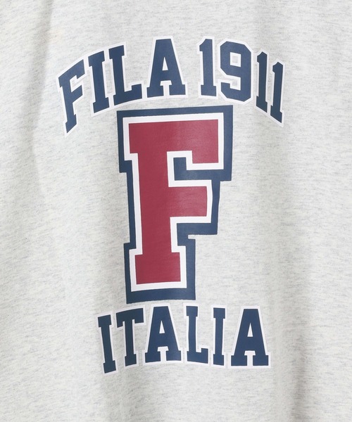 GLOBAL WORK（グローバルワーク）の「FILAコラボ/BIGT半袖/310067（Tシャツ/カットソー・キッズ・ブラック/ブルー/杢グレー/ホワイト・130cm/140cm/150cm/160cm）」の5枚目の写真