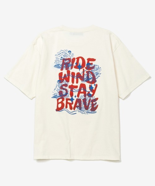 rehacer(レアセル)の「rehacer : Ride Wind Open End T-shirt / ライド ウインド オープンエンド Tシャツ(Tシャツ/カットソー・メンズ・ブラック/ホワイト・X-LARGE/LARGE/MEDIUM/SMALL)」の12枚目の写真