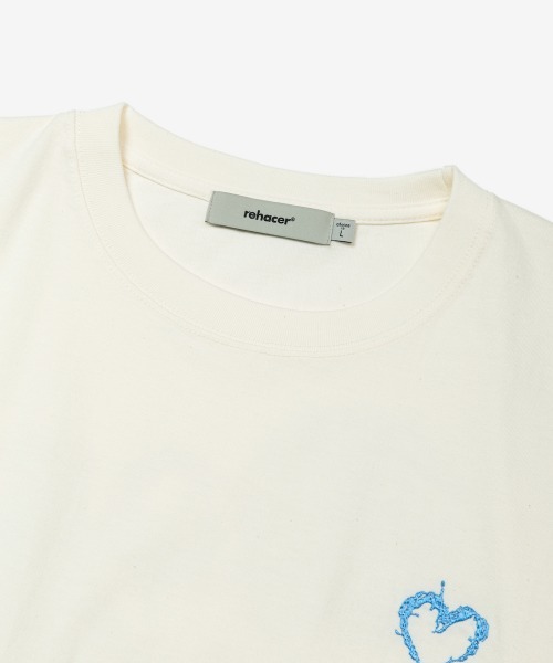 rehacer(レアセル)の「rehacer : Ride Wind Open End T-shirt / ライド ウインド オープンエンド Tシャツ(Tシャツ/カットソー・メンズ・ブラック/ホワイト・X-LARGE/LARGE/MEDIUM/SMALL)」の13枚目の写真