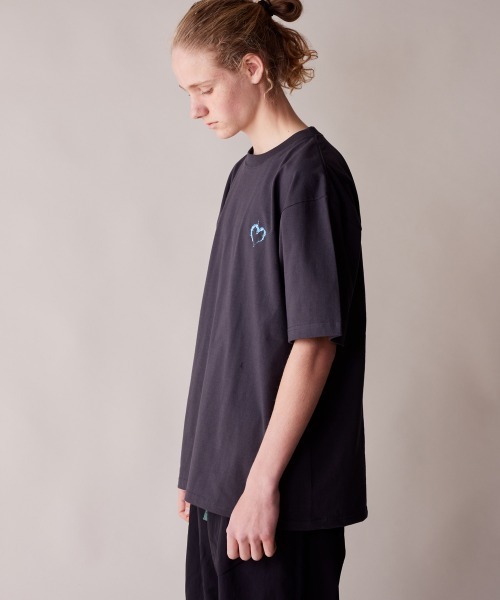rehacer(レアセル)の「rehacer : Ride Wind Open End T-shirt / ライド ウインド オープンエンド Tシャツ(Tシャツ/カットソー・メンズ・ブラック/ホワイト・X-LARGE/LARGE/MEDIUM/SMALL)」の7枚目の写真