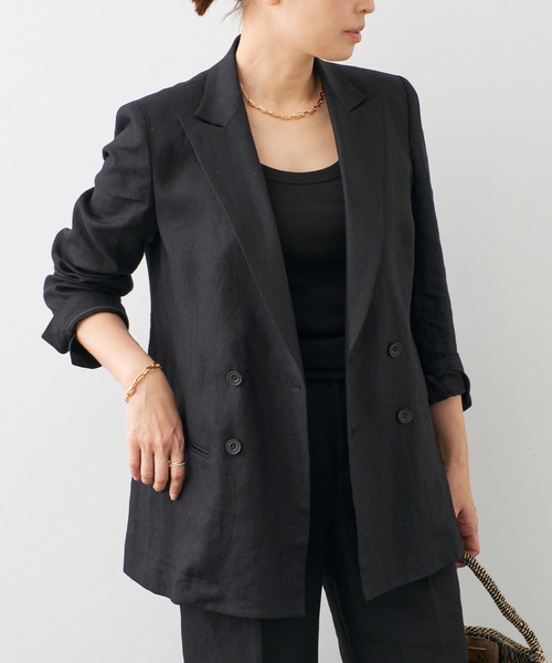 Deuxieme Classe プリーテッドジャケット ¥53,900 Deuxieme Classe プリーテッドジャケット ¥53,900