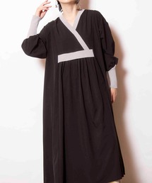 OSMOSIS | 切替ギャザーワンピース(ワンピース)