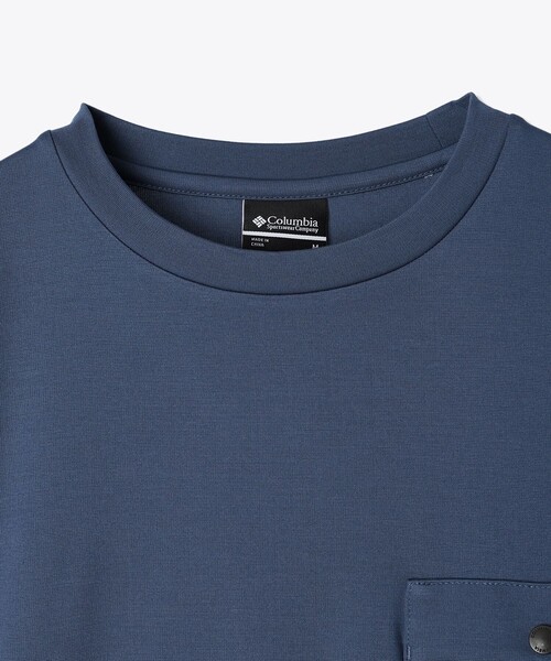 Columbia(コロンビア)の「限定展開 COLUMBIA BLACK LABEL/メンズ ドライウェルストリームポケット ロングスリーブTシャツ(ロンT ロングTシャツ 長袖Tシャツ)微光沢素材 /コロンビアブラックレーベル(Tシャツ/カットソー・メンズ・ブラック/ホワイト/ネイビー/ブラウン・XL/S/L/M)」の17枚目の写真