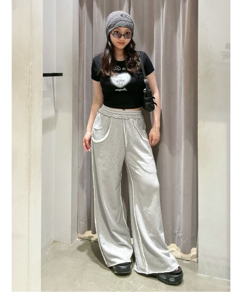 パンツ CUT OUT STRAIGHT PANTS SLY | CUT OUT REMAKE STRAIGHT パンツ (パンツ ) |SHEL'TTER