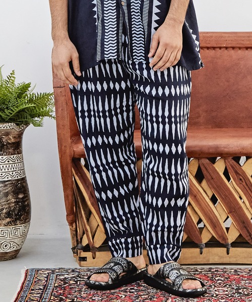 チャイハネ（チャイハネ）の「【チャイハネ】アイセブルMEN'Sパンツ（その他パンツ・メンズ・ベージュ/ブラウン/ブルー・FREE）」の3枚目の写真