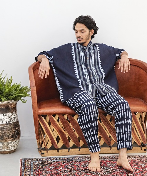 チャイハネ（チャイハネ）の「【チャイハネ】アイセブルMEN'Sパンツ（その他パンツ・メンズ・ベージュ/ブラウン/ブルー・FREE）」の7枚目の写真