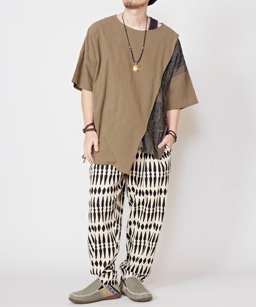 チャイハネ（チャイハネ）の「【チャイハネ】アイセブルMEN'Sパンツ（その他パンツ・メンズ・ベージュ/ブラウン/ブルー・FREE）」の11枚目の写真