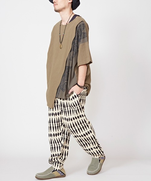 チャイハネ（チャイハネ）の「【チャイハネ】アイセブルMEN'Sパンツ（その他パンツ・メンズ・ベージュ/ブラウン/ブルー・FREE）」の12枚目の写真