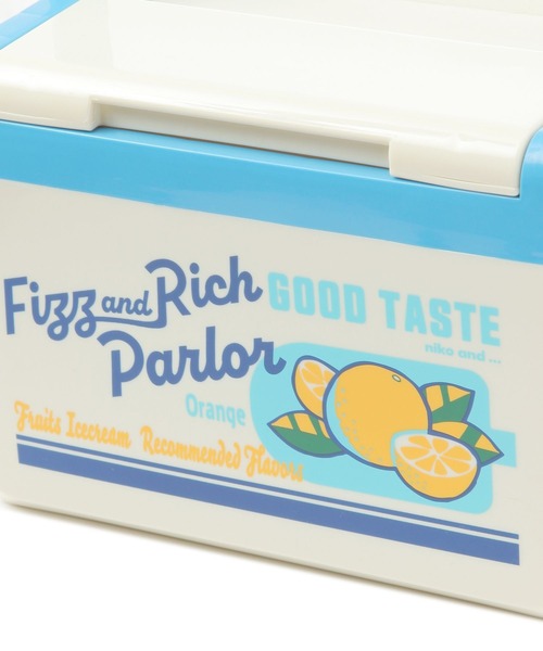 niko and...(ニコアンド)の「【FIZZ&RICH PARLOR】クーラーボックス/5L(アウトドアグッズ・レディース・アイボリー/オレンジ・0)」の11枚目の写真