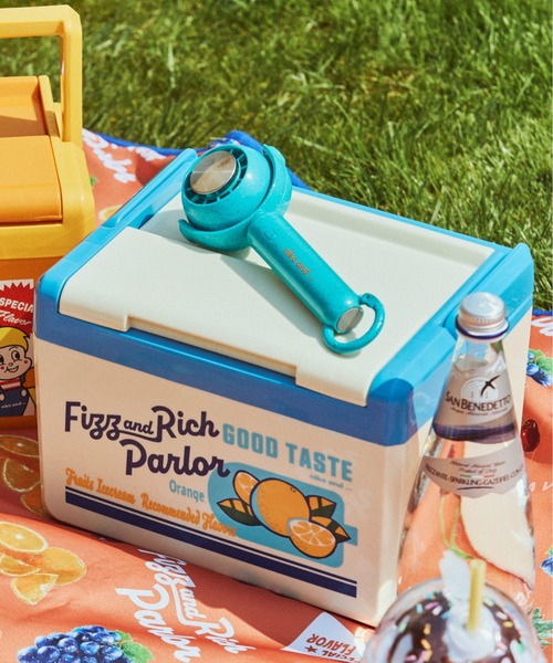 niko and...(ニコアンド)の「【FIZZ&RICH PARLOR】クーラーボックス/5L(アウトドアグッズ・レディース・アイボリー/オレンジ・0)」の17枚目の写真