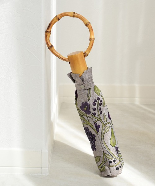 utatane×Kuovi 折りたたみ日傘 完全遮光100％ 晴雨兼用 北欧色