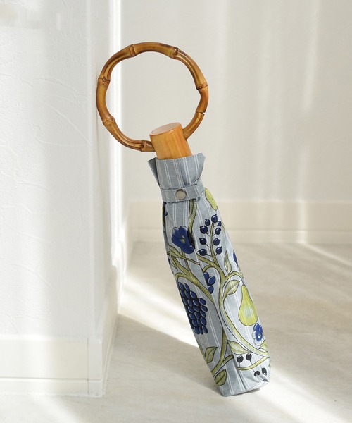 utatane×Kuovi 折りたたみ日傘 完全遮光100％ 晴雨兼用 北欧色