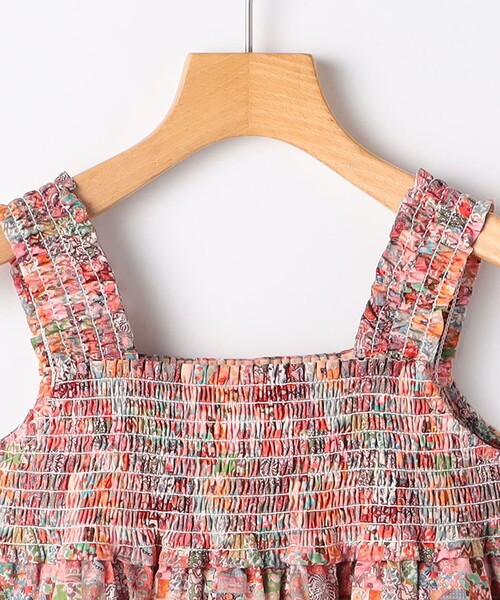 SHIPS（シップス）の「SHIPS KIDS:100～130cm / リバティ ノースリーブ ワンピース（ワンピース・キッズ・ブルー系1/ピンク系・100/110/130/120）」の16枚目の写真