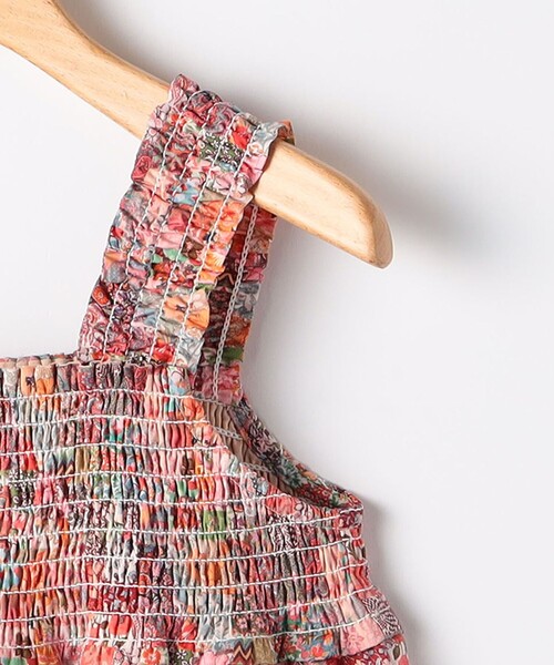 SHIPS（シップス）の「SHIPS KIDS:100～130cm / リバティ ノースリーブ ワンピース（ワンピース・キッズ・ブルー系1/ピンク系・100/110/130/120）」の17枚目の写真