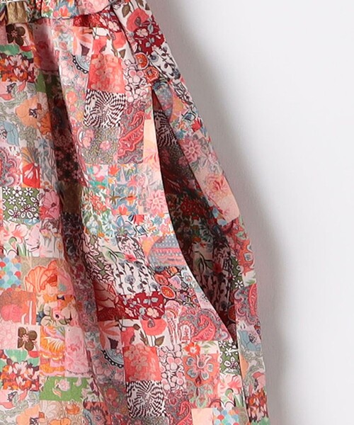 SHIPS（シップス）の「SHIPS KIDS:100～130cm / リバティ ノースリーブ ワンピース（ワンピース・キッズ・ブルー系1/ピンク系・100/110/130/120）」の18枚目の写真