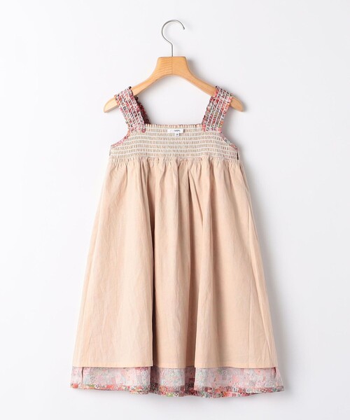 SHIPS（シップス）の「SHIPS KIDS:100～130cm / リバティ ノースリーブ ワンピース（ワンピース・キッズ・ブルー系1/ピンク系・100/110/130/120）」の21枚目の写真
