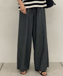 BEARDSLEY | 綿ワッシャーウエストリブパンツ(その他パンツ)