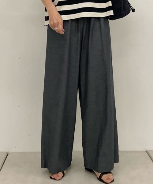 綿ワッシャーウエストリブパンツ（その他パンツ）｜BEARDSLEY