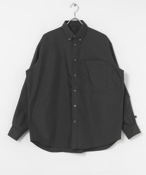 美品✨ DAIWA PIER39×Graphpaper 21SS ボックスシャツ DAIWA PIER39 TECH BUTTON DOWN SHIRT L/S（シャツ/ブラウス