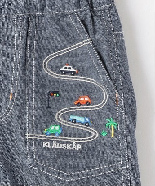kladskap(クレードスコープ)の「【人気商品のため再入荷】乗り物刺しゅう5分丈パンツ(その他パンツ・キッズ・レッド/ベージュ/ネイビー・90cm/100cm/110cm/120cm/130cm/80cm)」の17枚目の写真