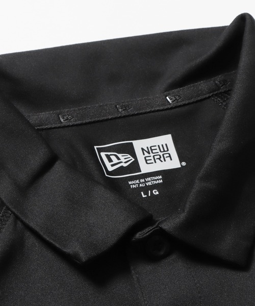 NEW ERA（ニューエラ）の「NEW ERA/ニューエラ Power Polo ポロシャツ 夏服（ポロシャツ・メンズ・ホワイト/ブラック/ネイビー/グレー・S/M/L/XL）」の6枚目の写真