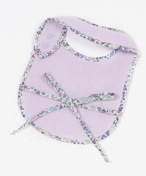 ANNA SUI mini（アナスイ・ミニ）の「ネコラトルつきスタイ【日本製】（スタイ/よだれかけ・キッズ・ホワイト・F）」の2枚目の写真