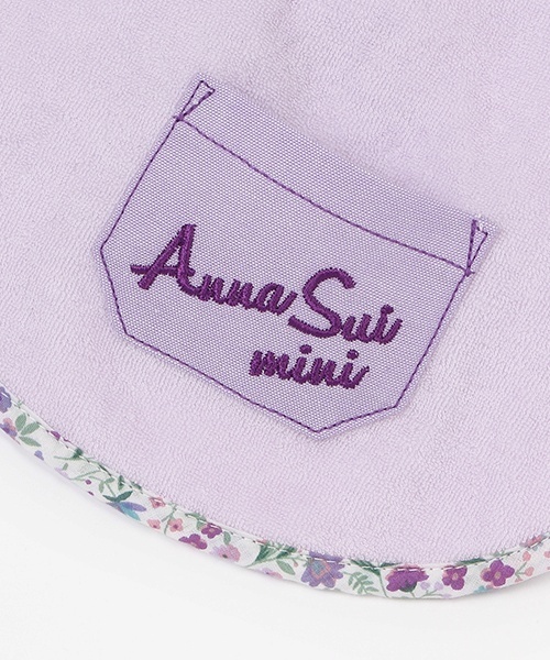 ANNA SUI mini（アナスイ・ミニ）の「ネコラトルつきスタイ【日本製】（スタイ/よだれかけ・キッズ・ホワイト・F）」の7枚目の写真