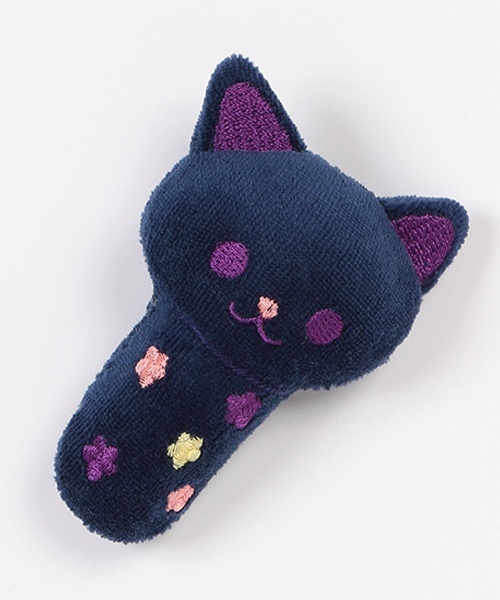 ANNA SUI mini（アナスイ・ミニ）の「ネコラトルつきスタイ【日本製】（スタイ/よだれかけ・キッズ・ホワイト・F）」の8枚目の写真