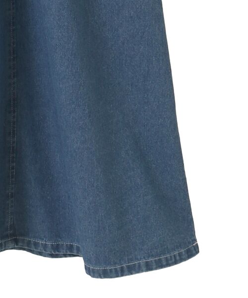 ELENCARE DUE（エレンカーレデュエ）の「・ELENCARE DUE デニム5分袖ワンピース（ワンピース・レディース・インディゴブルー/ライトインディゴブルー/グレー・FREE）」の10枚目の写真