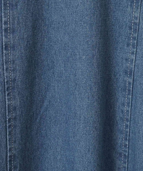 ELENCARE DUE（エレンカーレデュエ）の「・ELENCARE DUE デニム5分袖ワンピース（ワンピース・レディース・インディゴブルー/ライトインディゴブルー/グレー・FREE）」の11枚目の写真