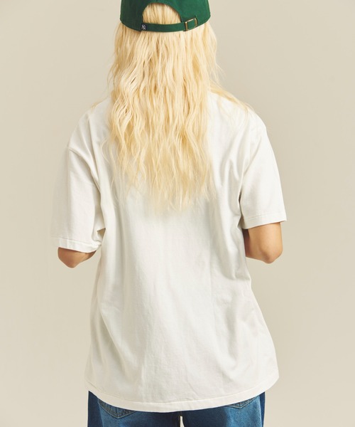 Healthknit(ヘルスニット)の「Healthknit TOMPKINS JERSEY HENLEY NECK S/S TEE(Tシャツ/カットソー・メンズ・ホワイト/ブラック・L/M/XL)」の8枚目の写真