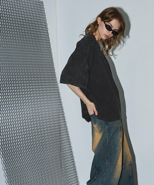 SWAGVIBE(スワッグバイブ)の「【SWAGVIBE】Vintage Make Reconstruction Tee(Tシャツ/カットソー・メンズ・オフホワイト/ブラック/ダークブラウン/ベージュ・M/L)」の14枚目の写真