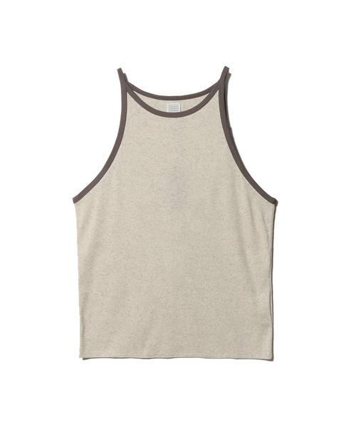 GOOD PEOPLE GOOD STITCHING GOOD PRODUCT(グッドピープルグッドスティッチンググッドプロダクト)の「GOOD PEOPLE GOOD STITCHING GOOD PRODUCT for ESTNATION / テレコキャミソール(Tシャツ/カットソー・レディース・ブラック/グレー系その他/ライトグリーン・FREE)」の7枚目の写真