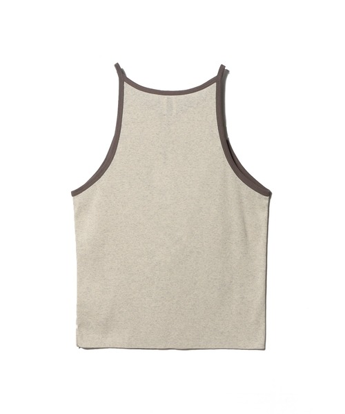 GOOD PEOPLE GOOD STITCHING GOOD PRODUCT(グッドピープルグッドスティッチンググッドプロダクト)の「GOOD PEOPLE GOOD STITCHING GOOD PRODUCT for ESTNATION / テレコキャミソール(Tシャツ/カットソー・レディース・ブラック/グレー系その他/ライトグリーン・FREE)」の8枚目の写真