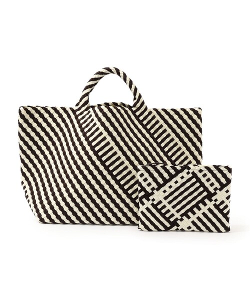 NAGHEDI/St. Barths Medium トートバッグ ポーチ付 Cocoaカラー St. Barths Medium Tote | Cocoa