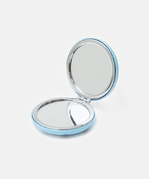 MILKFED.(ミルクフェド)の「FLOWER PATTERN MIRROR(手鏡/メイクミラー・レディース・オフホワイト/ライトピンク/ライトブルー・ONE SIZE)」の16枚目の写真