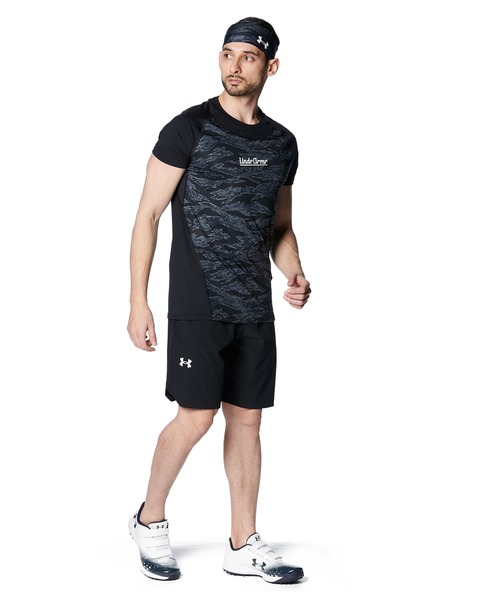 【Under Armour】ヒートギア カモ Tシャツ ※送関込 アンダーアーマー(UNDER ARMOUR) テックTシャツ ヒートギア カモ