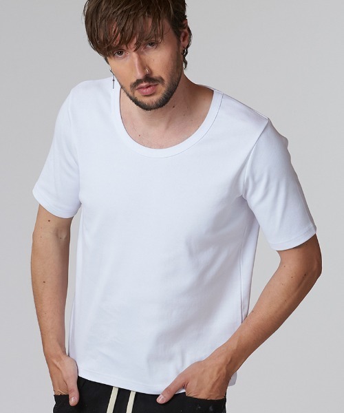 NO ID.(ノーアイディ)の「mt9800-フライスU-N-T Tシャツ(Tシャツ/カットソー・メンズ・グレー/ブラック/ホワイト・2/1)」の22枚目の写真