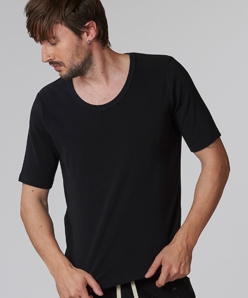 NO ID.(ノーアイディ)の「mt9800-フライスU-N-T Tシャツ(Tシャツ/カットソー・メンズ・グレー/ブラック/ホワイト・2/1)」の17枚目の写真
