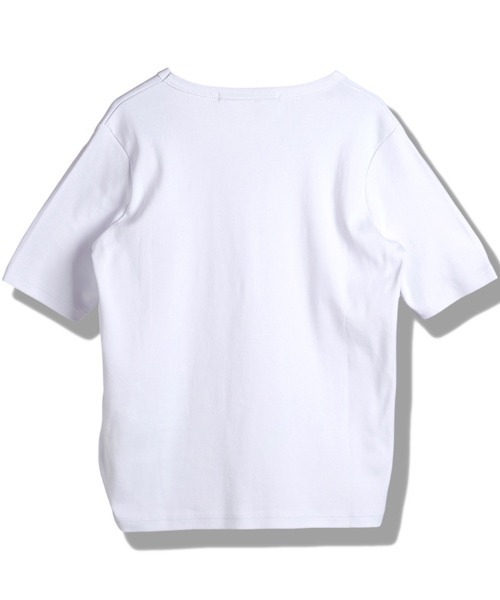 NO ID.(ノーアイディ)の「mt9800-フライスU-N-T Tシャツ(Tシャツ/カットソー・メンズ・グレー/ブラック/ホワイト・2/1)」の9枚目の写真