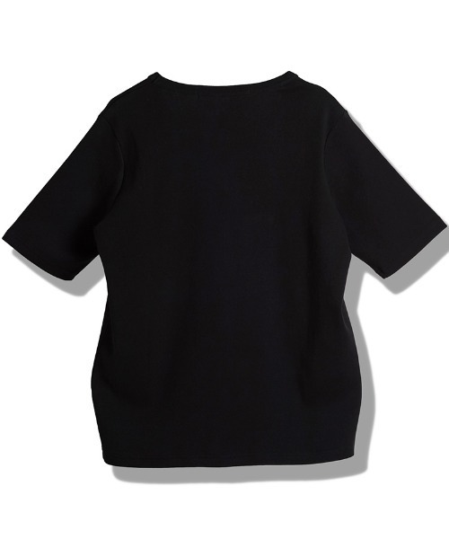 NO ID.(ノーアイディ)の「mt9800-フライスU-N-T Tシャツ(Tシャツ/カットソー・メンズ・グレー/ブラック/ホワイト・2/1)」の8枚目の写真