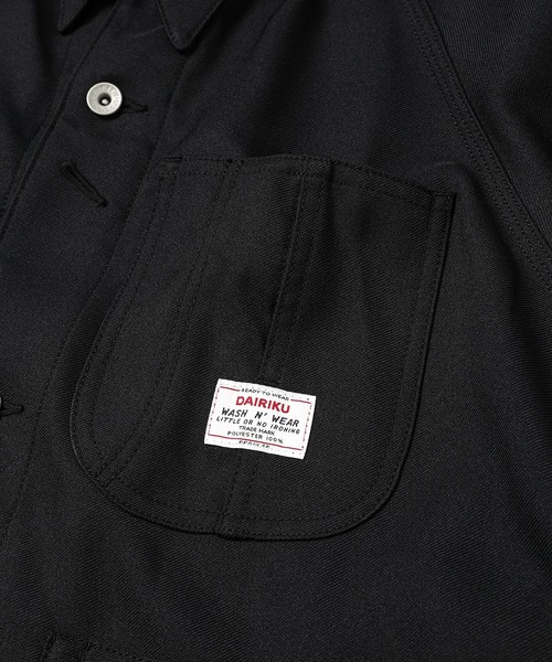 DAIRIKU（ダイリク）の「Polyester Cover All（その他アウター・メンズ・ベージュ/ブラック・M/L/S）」の6枚目の写真