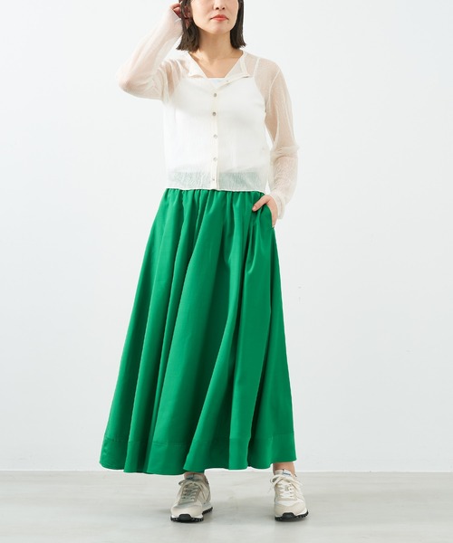 MICA&DEAL(マイカ&ディール)の「ランダムシアーカーディガン(カーディガン/ボレロ・レディース・ブラック/ベージュ/オフホワイト・FREE)」の5枚目の写真