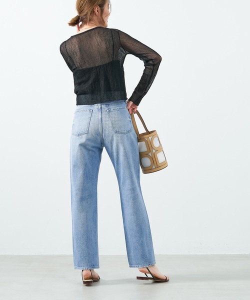 MICA&DEAL(マイカ&ディール)の「ランダムシアーカーディガン(カーディガン/ボレロ・レディース・ブラック/ベージュ/オフホワイト・FREE)」の16枚目の写真