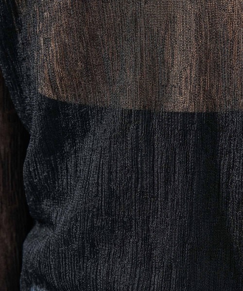 MICA&DEAL(マイカ&ディール)の「ランダムシアーカーディガン(カーディガン/ボレロ・レディース・ブラック/ベージュ/オフホワイト・FREE)」の22枚目の写真