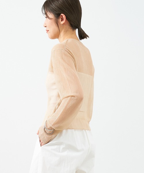 【値下げ】TAN 20SS シアーボレロ TN20SS001 ベージュ サイズ：フリーサイズ (EC) 楽天市場】【中古】TAN20SS シアーボレロ TN20SS001 ベージュ