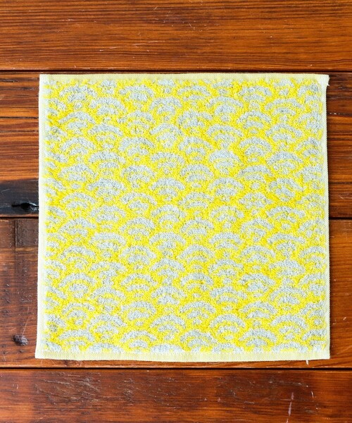 BEAMS JAPAN（ビームス　ジャパン）の「【別注】吉井タオル / ハンカチ（ハンカチ/ハンドタオル・レディース・グリーン/ネイビー/イエロー/ナチュラル・ONE SIZE）」の7枚目の写真