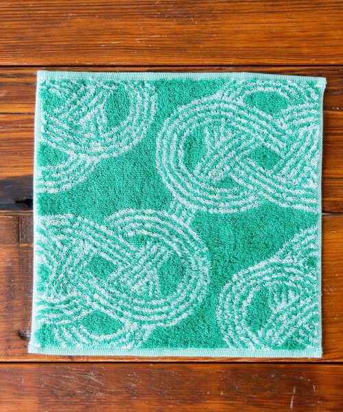 BEAMS JAPAN（ビームス　ジャパン）の「【別注】吉井タオル / ハンカチ（ハンカチ/ハンドタオル・レディース・グリーン/ネイビー/イエロー/ナチュラル・ONE SIZE）」の9枚目の写真