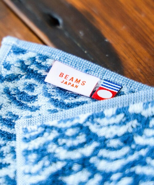 BEAMS JAPAN（ビームス　ジャパン）の「【別注】吉井タオル / ハンカチ（ハンカチ/ハンドタオル・レディース・グリーン/ネイビー/イエロー/ナチュラル・ONE SIZE）」の11枚目の写真